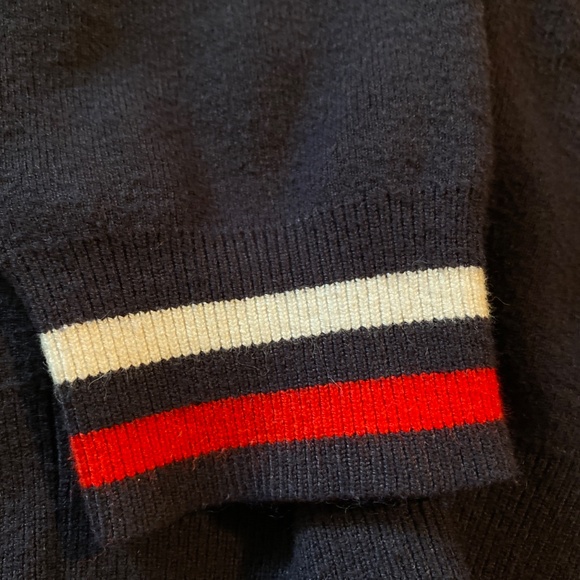 Oversized half zip striped sweater - Picture 7 of 7